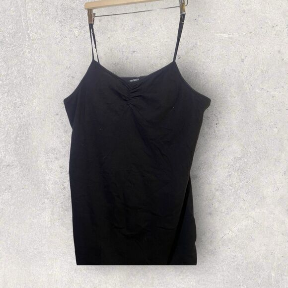 SO Women’s Size 3x Fitted Black Perfect Cami Spaghetti Strap Sleeveless … - Picture 2 of 8